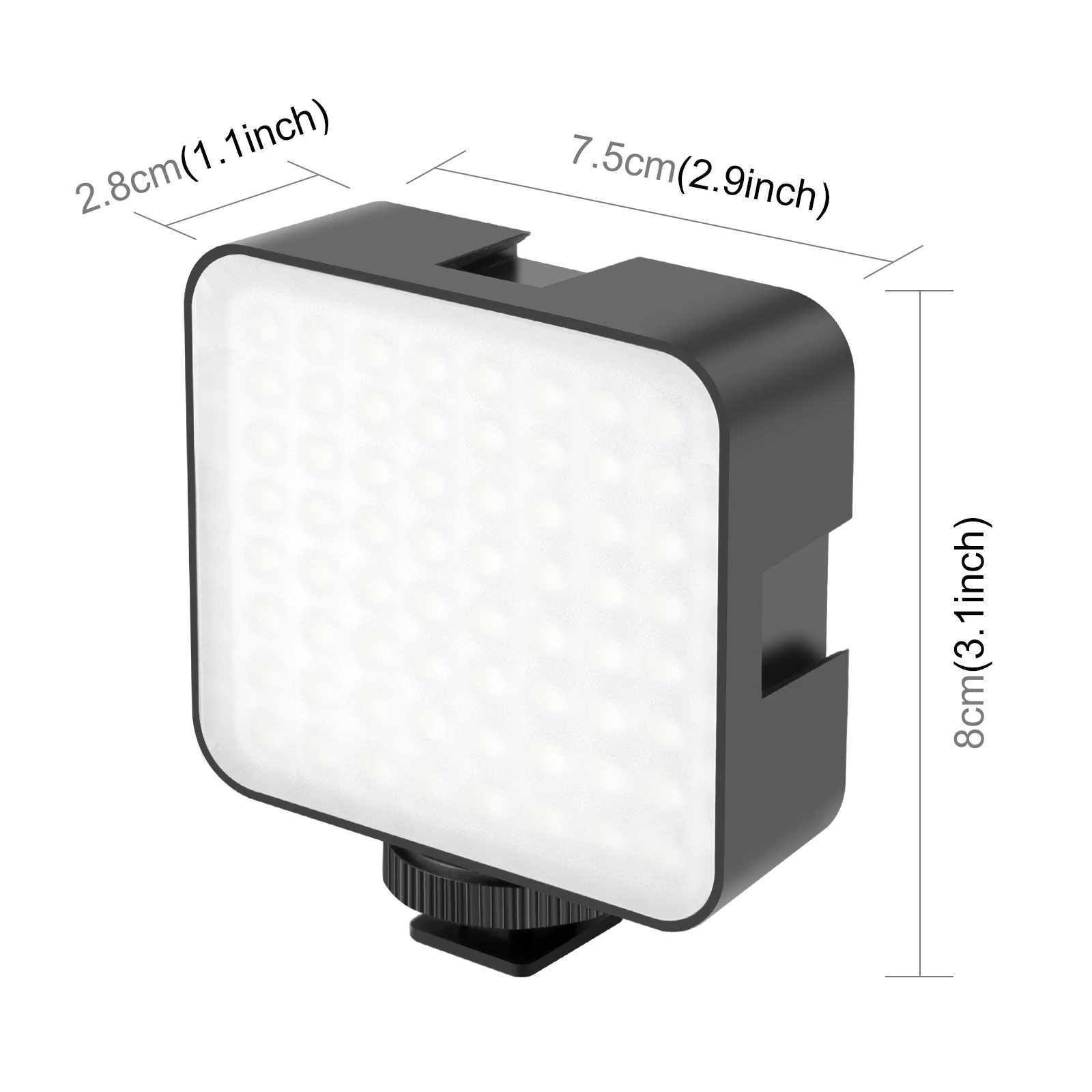 PULUZ 36 LED 3W Video Light for Nikon/Canon DSLR Camera / Video Camcorder Fill Light Selfie
