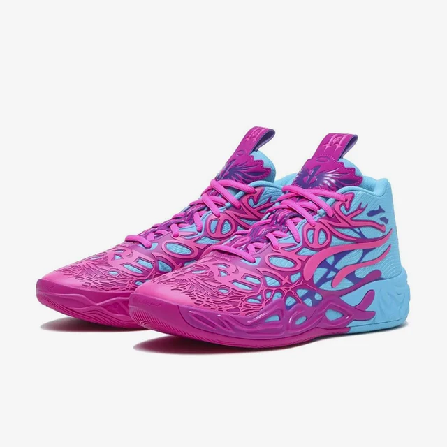 Puma véritable hommes mode mi-coupe résistant à l'usure amorti véritable chaussures de basket-ball 310836-01 1