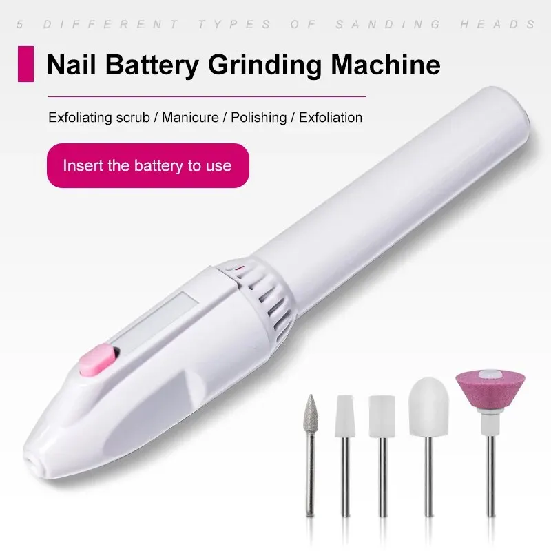 Electric Nail File Machine Set, Portable Gel Nail Drill Kit For  Professional Nail Care, With Drill Bits, Suitable For Home Use Or Nail  Salons | SHEIN