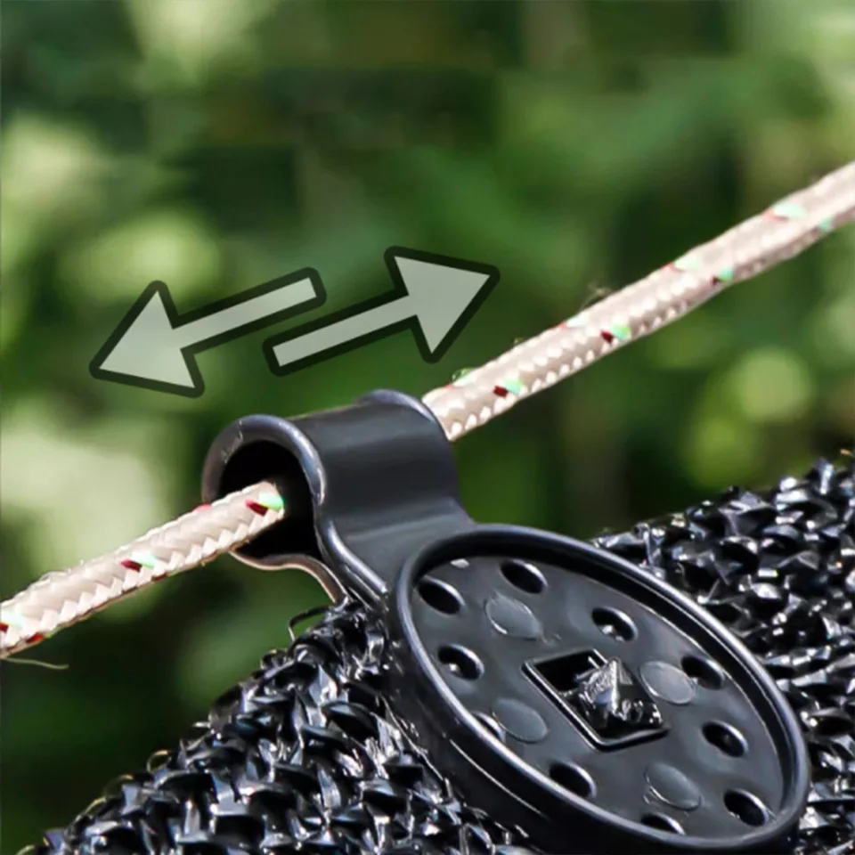 20 Clip Per Tende Da Sole E Reti - In Polietilene UV Resistente, Per Giardino, Serra E Agricoltura