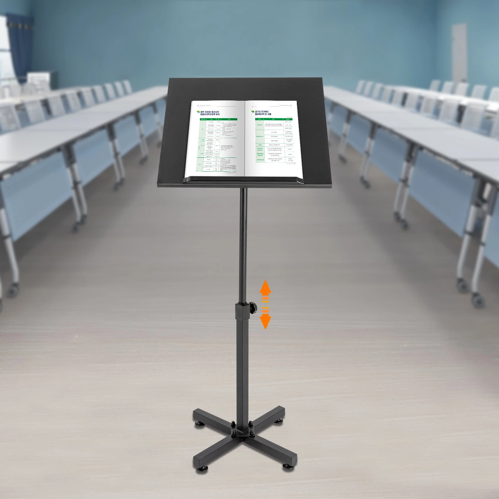 altura-ajustavel-podium-standing-lectern-laptop-table-apresentacao-portatil-sala-de-aula