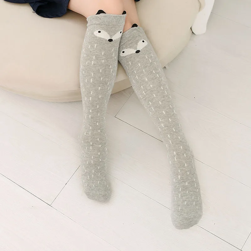 Lytwtw's Baby Girl Spring Autumn Cat Animals Ear Children Kids Knee High Stocking Tights Clothes Toddlers Ballet