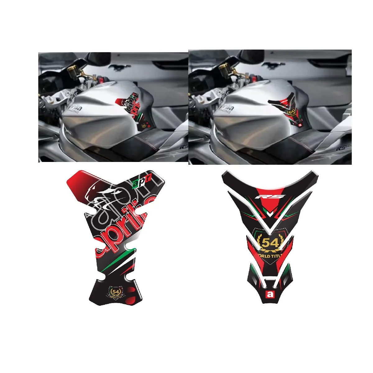 

3D Motorcycle Fuel Tank Stickers Oil Gas Cap Protector Decals For Aprilia GPR150 GPR125 APR RS4 RSV4 Tuono V4 RS 50 125 150 660