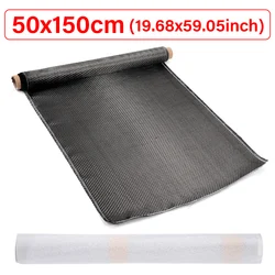 Premium Carbon Fiber Cloth - 200g, 50cm Wide, 50x150cm - Ideal for Car Parts & Sports Equipment (50x150CM NEW)