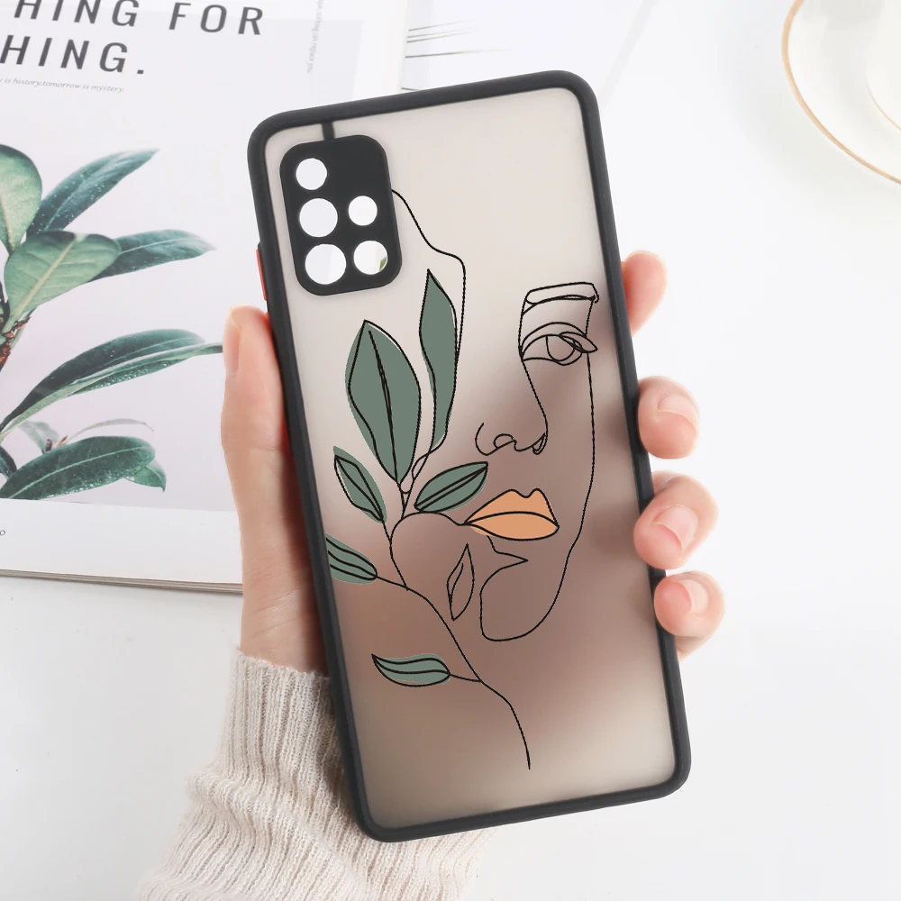 Aesthetic Hard Matte Phone Case with Sleek Design