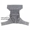 size adjustable reusable adult diaper for elderly washable incontinence underwear waterproof breathable pants for disabled 5