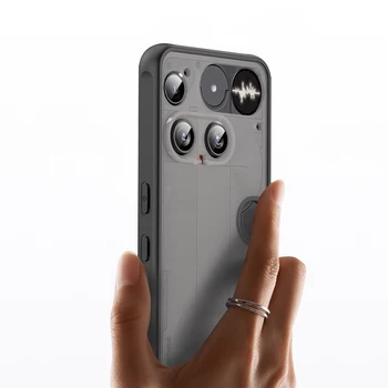 Nuovo!!! Custodia per Telefono Elegante e alla Moda con Paraurti Antiurto per Nothing Phone 3, Cover Rigida in Silicone