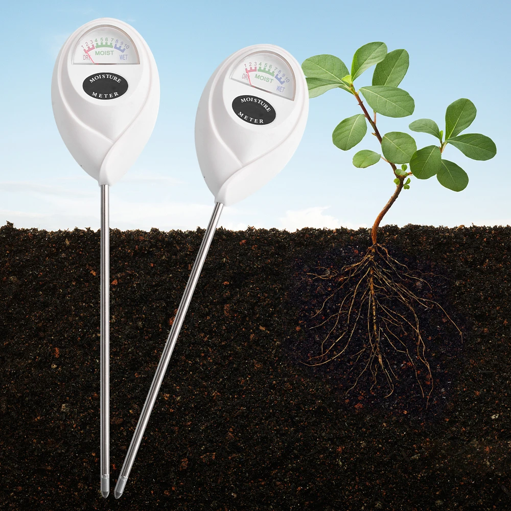 Soil Moisture Sensor Soil Moisture Meter Round Single-Needle Detector Flower And Garden Potted Detector soil tester