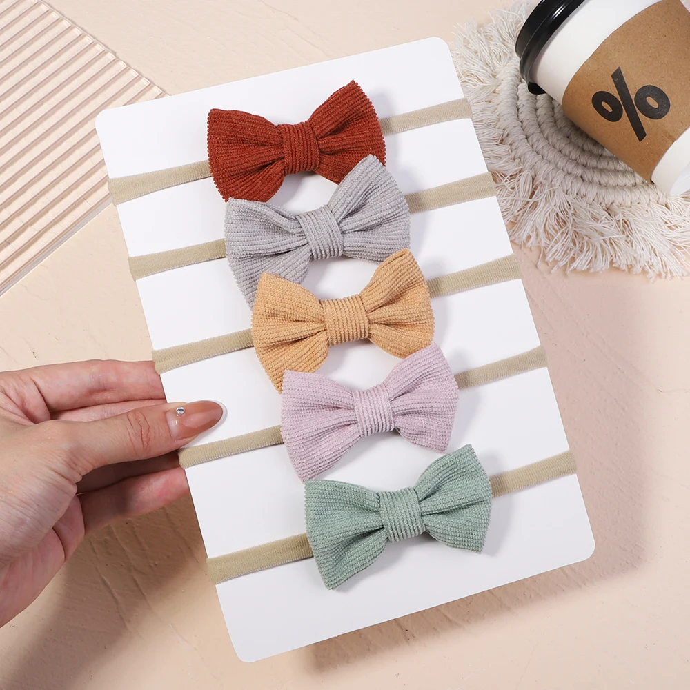 Zestaw opasek dla dziewczynki z kokardką - obrazek 11