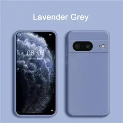 Liquid Silicone Rubber Phone Case Cover - Enhanced Protection - Pixel 7 Pro (Lavender Grey)