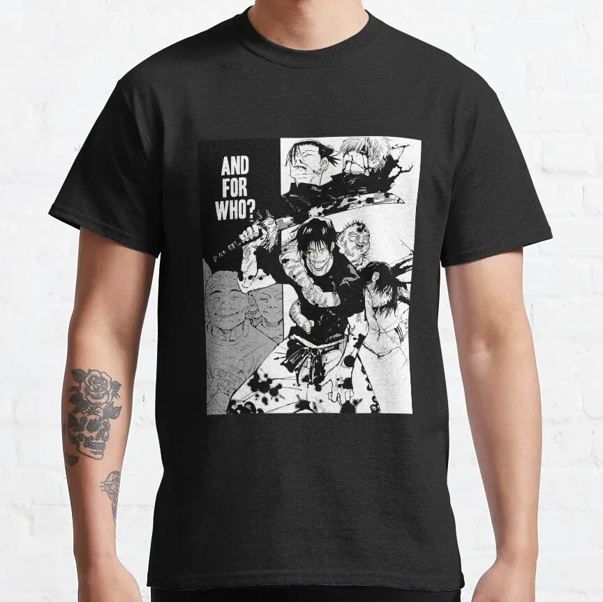 Toji Fushiguro Pure Cotton Anime Tee - Perfect Gift