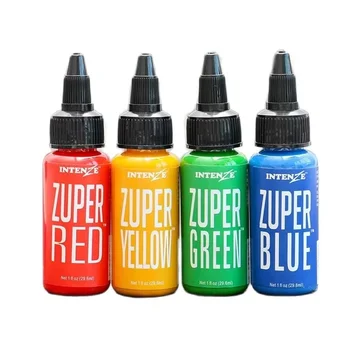 1Bottle 35ml Professional Pigment Inks Easy to color Safe Semi-Permanent Tattoo Paints Supplies For Beauty Body Art Tool 1