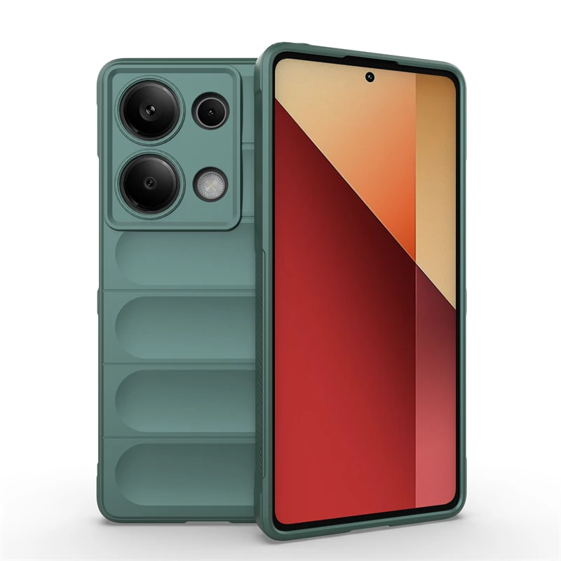 thumbnail image 1 of For Redmi Note 13 Pro Case Cover Xiaomi Redmi Note 13 Pro Plus 5G Capas Shockproof Colour Soft TPU Fundas Redmi Note 13 Pro 4G, 1 of 5