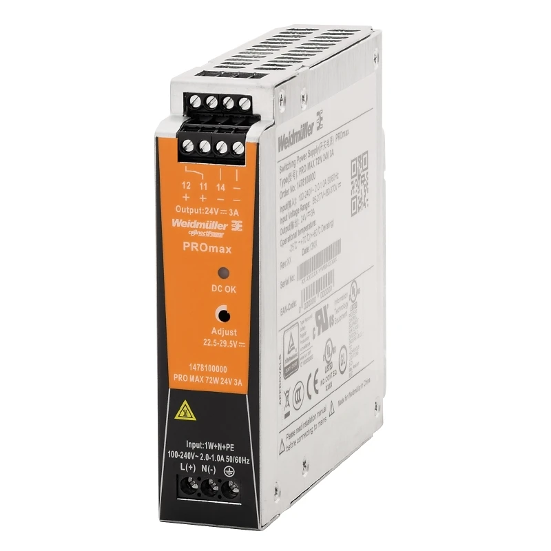 

Блок питания PRO MAX 70 Вт, 5 В, 14 а, от поставщика 1478210000