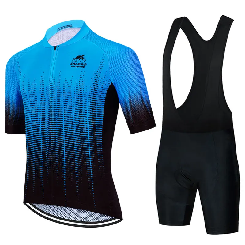 Summer Cycling Jersey Set Men Fluorescent Color MTB Short Sleeve Cycling Clothing Mountain Bike Wear Ropa Ciclismo Uniform cycling jersey cycling shirt cycling suit cycling jersey set