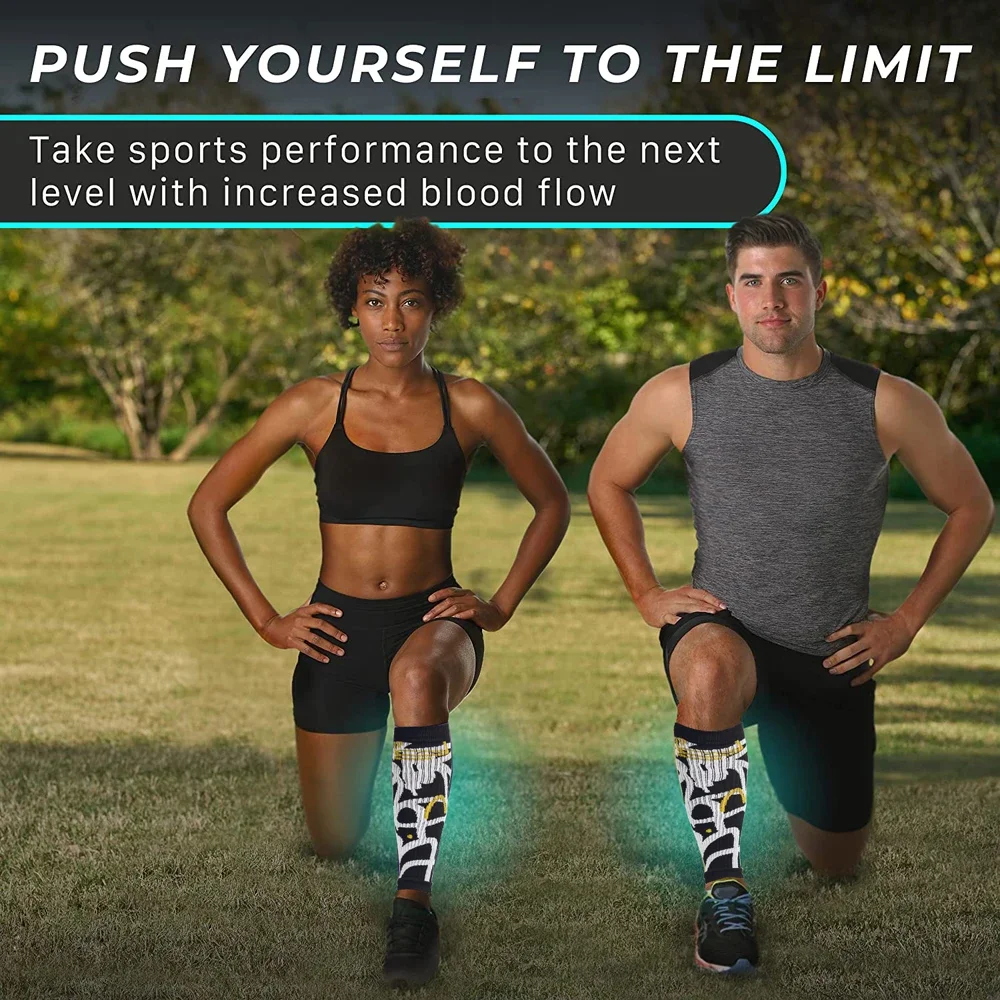 1Pcs calf compression sleeves for men/women footless compression sock varicose vein treatment for legs & pain relief calf braces calf compression sleeves calf compression sleeve