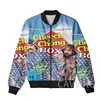 New Fashion Women/Men's 3D Print  Cheech & Chong  Zipper Bomber Jackets Men Overcoat Mens Coat Zip Up Jackets 4
