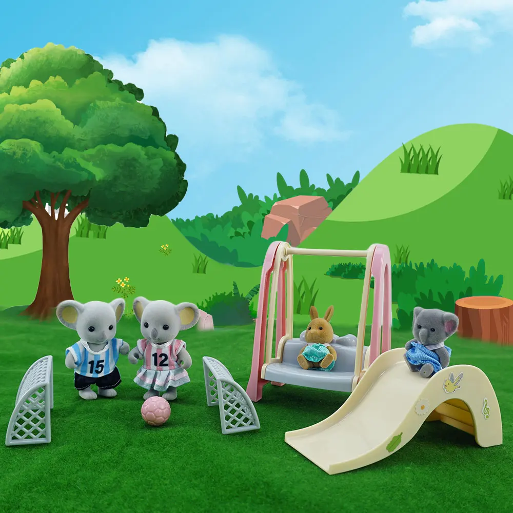 New 1/12 Mini Football Sportswear Set Forest Family Bunny Doll Clothes Accessories Cute Dress Dollhouse For Girl Birthday Gifts 2