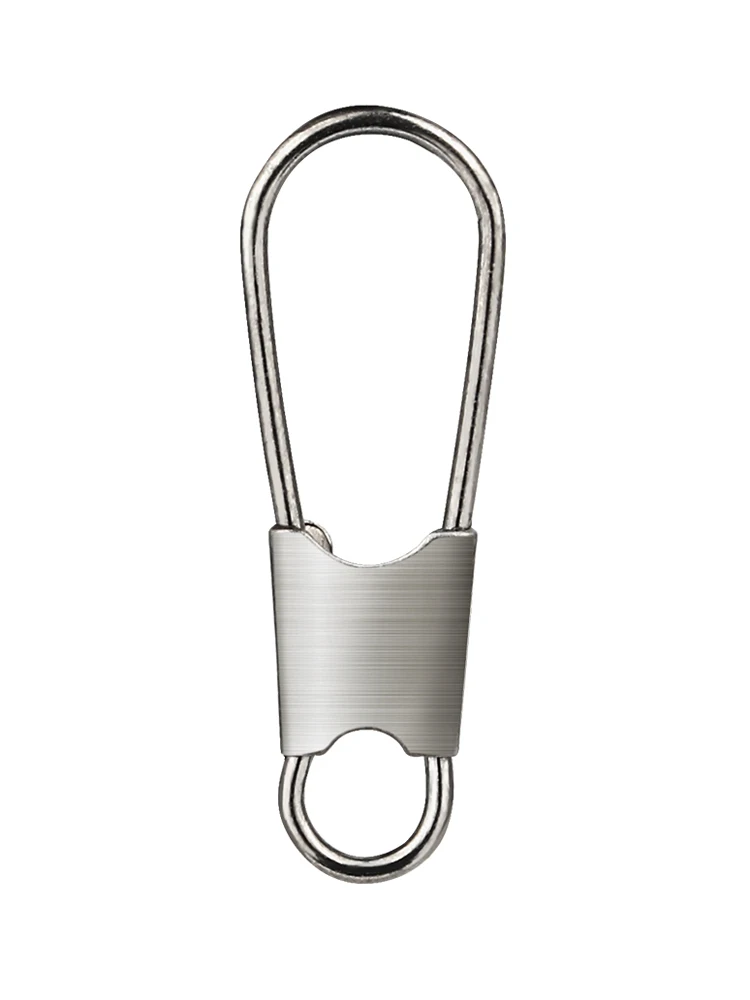DNDYUJU 100 stücke Edelstahl Angeln Köder Stecker Angeln Snap Rolling Swivel Angeln Locken Pin Tackle Angeln Haken Werkzeug – Detail 5