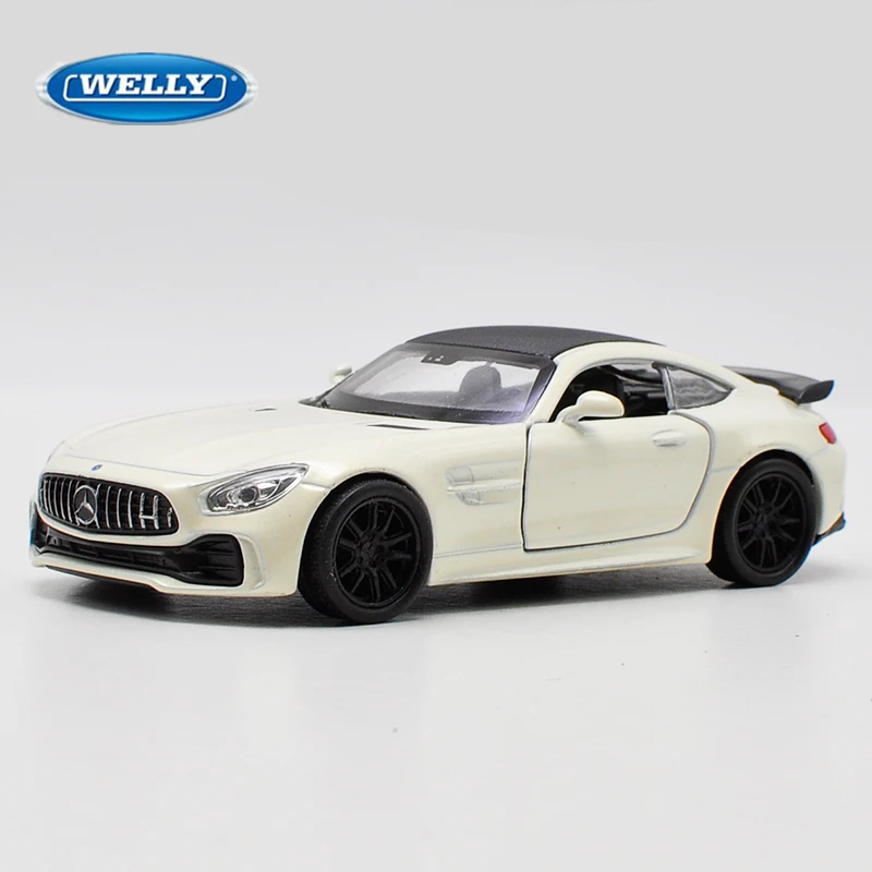 Welly 136 Mercedes Benz AMG GTR Alloy Sports Car Model Diecast Metal