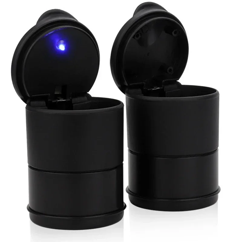 Universal Car Ashtray Led Light Cigar Cigarette Ash Tray Container Smoke Ash Cylinder Smoke Holder Cup car ashtray,portable ashtray