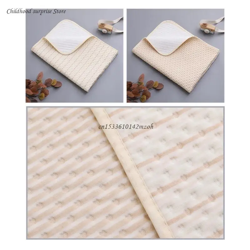 Baby Diaper Changing Pad for Boys and Girls 0-36Month Breathable Waterproof Urine Mat Portable Size Reusable