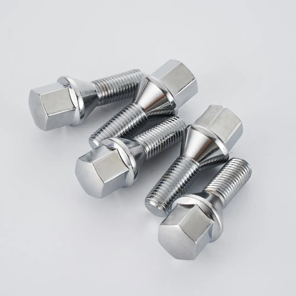 M12x1.25 Wheel Bolts for Renegade 2015-,-Compass, 2014-Cherokee r Chrysler 200 Shank Length 28mm auto accessories car screws
