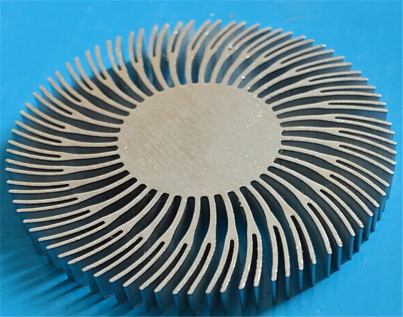 Round LED Heatsink Radiator Aluminum 10W Heat Sink Radiator for Household Lamp Replaceable
