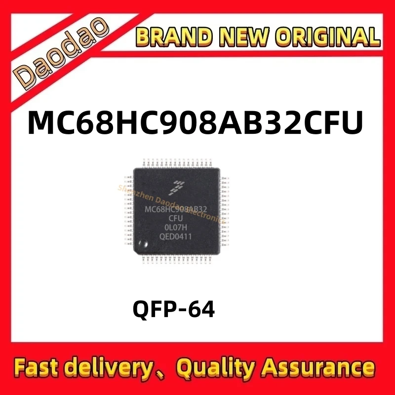 

Quality Brand New MC908AB32CFU MC68HC908AB32 MC68HC908AB MC68HC908 MC908AB32 MC908AB MC908 IC MCU Chip QFP-64
