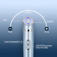 Mini HIFU eye device with RF, EMS, and microcurrent