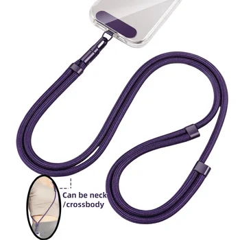 Universal Phone Lanyard with Clip Upgraded Anti-Drop 360° Rotation Adjustable Neck/Crossbody Strap for All Phone Cases 1