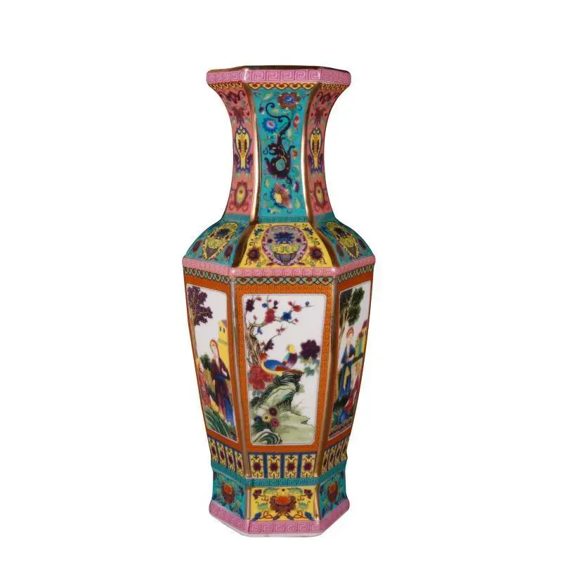 26Cm Keramische Vaas Antieke Ornamenten Thuis Ambachten Cccessories