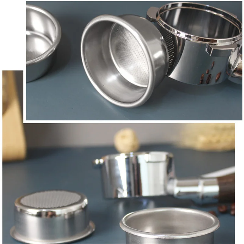 51mm 54mm 58MM Cestello filtro caffè Cestello di ricambio in acciaio inossidabile per portafiltro Macchina per caffè espresso Barista Accessori  15