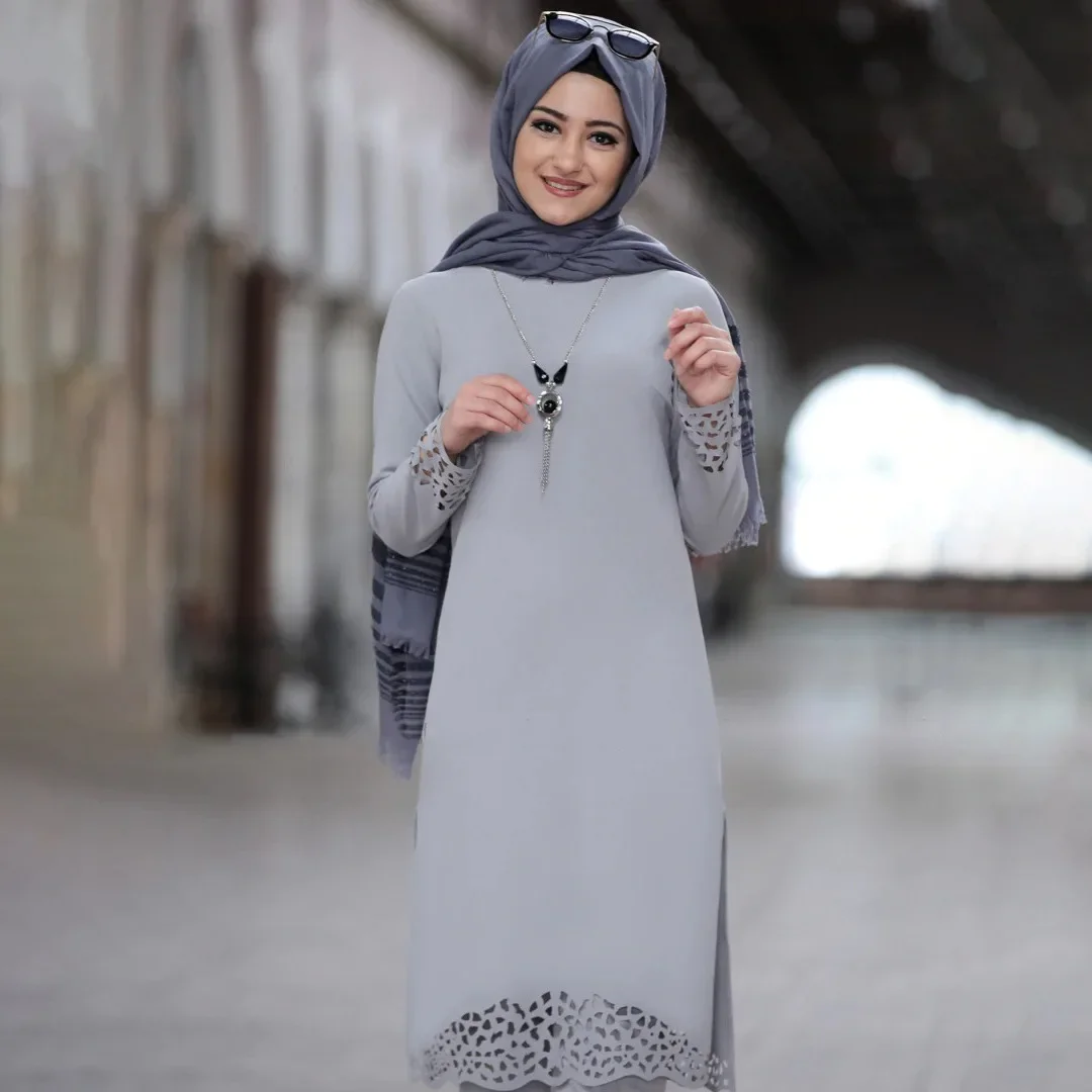 

2023 Set Muslim Dress Abaya Women Elegant Caftan Marocain Abaya Dubai Kaftan Islam Robe Eid Mubarak Ramadan New Robe Dress