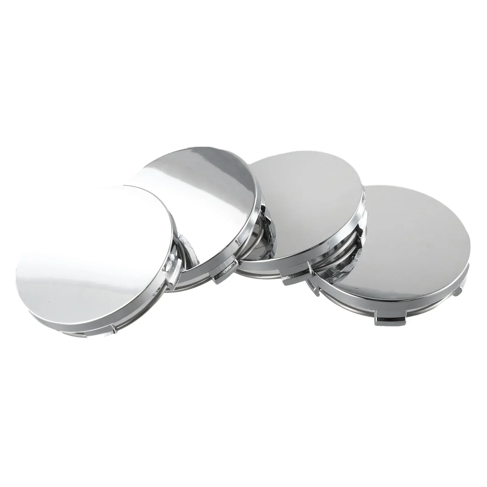 Cache-moyeu Universel 65mm Argenté - Plastique ABS - Pour Voiture/camion - Protection Et Esthétique