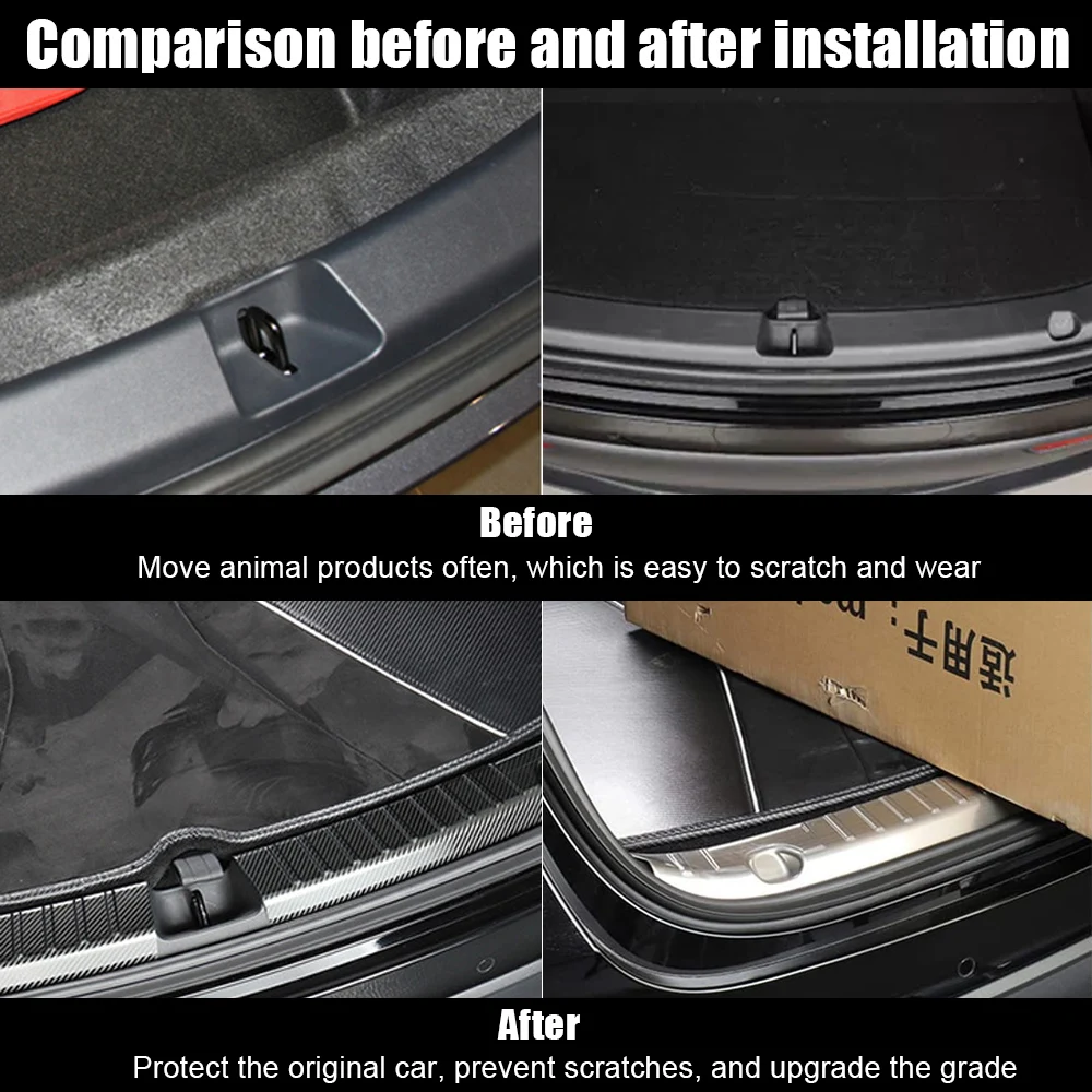 Autotecnica TG18 Rear Bumper Cover / Trunk Protector Bar For Sedan & Hatch