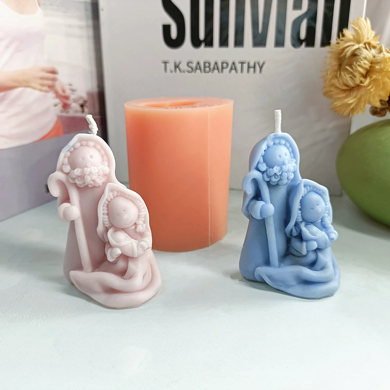 Silicone Mold Holy Family Baby Jesus Silicone Molds Holy Family