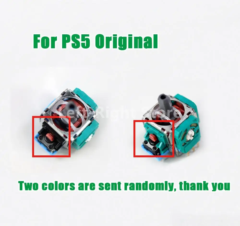 2pcs Original new For Playstation 5 PS5 Controller 3D Analog Joystick Thumb Stick with ALPS Sensor Module Potentiometer