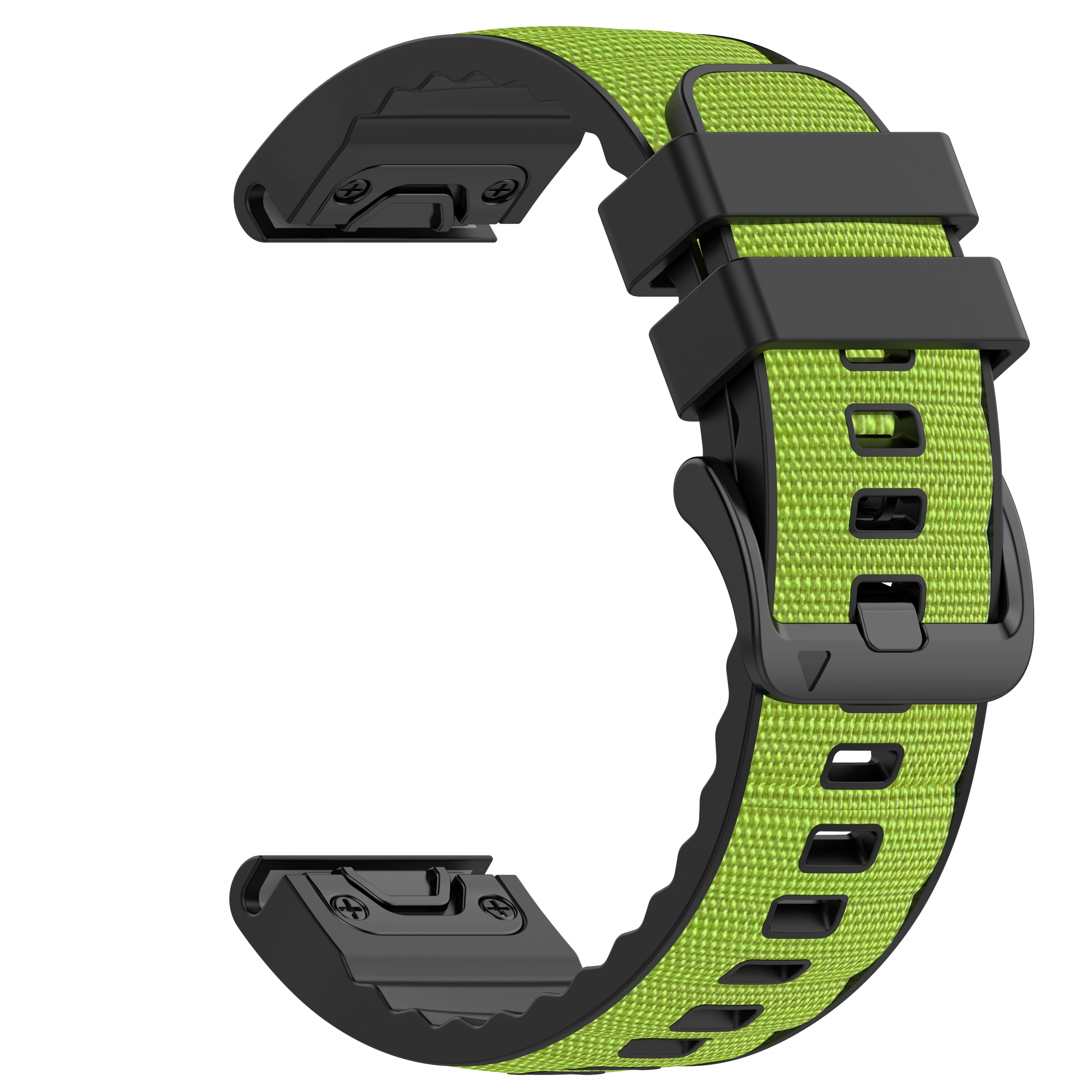 Universal Silicone and Nylon/Leather Quickfit Strap – Premium Strap