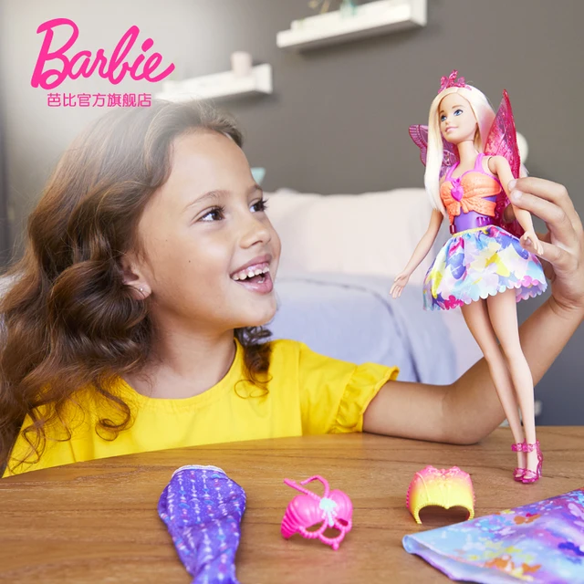 Barbie Doll Fairytale Dressup Girl Princess Toy Birthday Gifts Toys for Girls Peluches Doll Customizing Supplies Ball Jointed 1