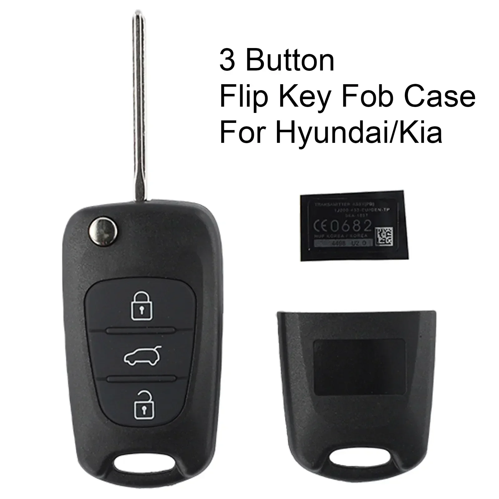 Cars Remote Key Shell Folding Key Case For Hyundai I20 I30 X35 IX20 Veloster For Kia Sportage key case,car key shell,key cover,folding car key shell,fob cover,key fob replacement