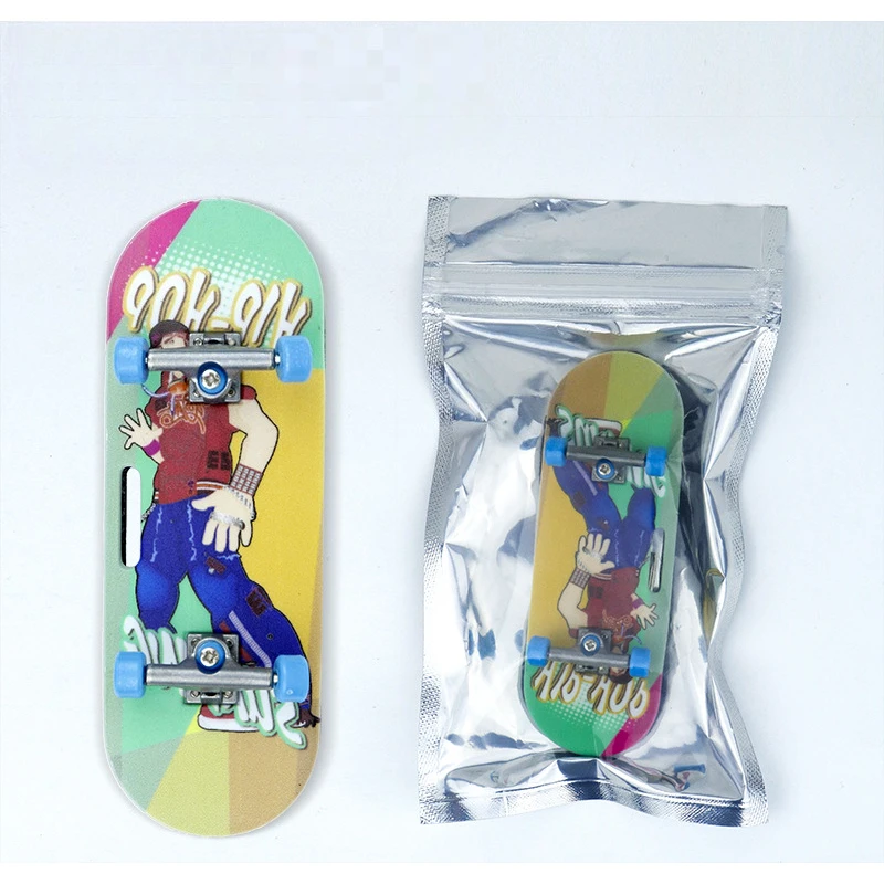 Hobbies: Novelty, Anti Pressure Finger Skateboarding Toys, Children's Mini Creative Finger Surfboard, Simulated Finger Skateboar
