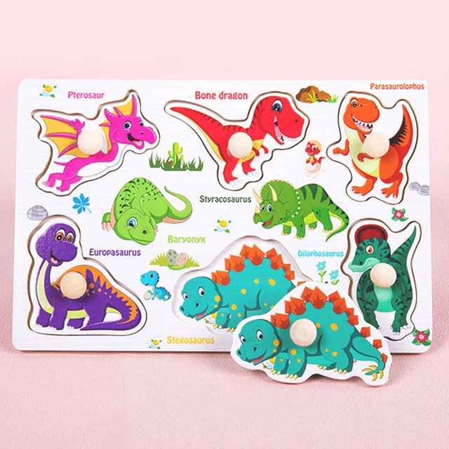 Montessori Wooden Grab Board Puzzle 5