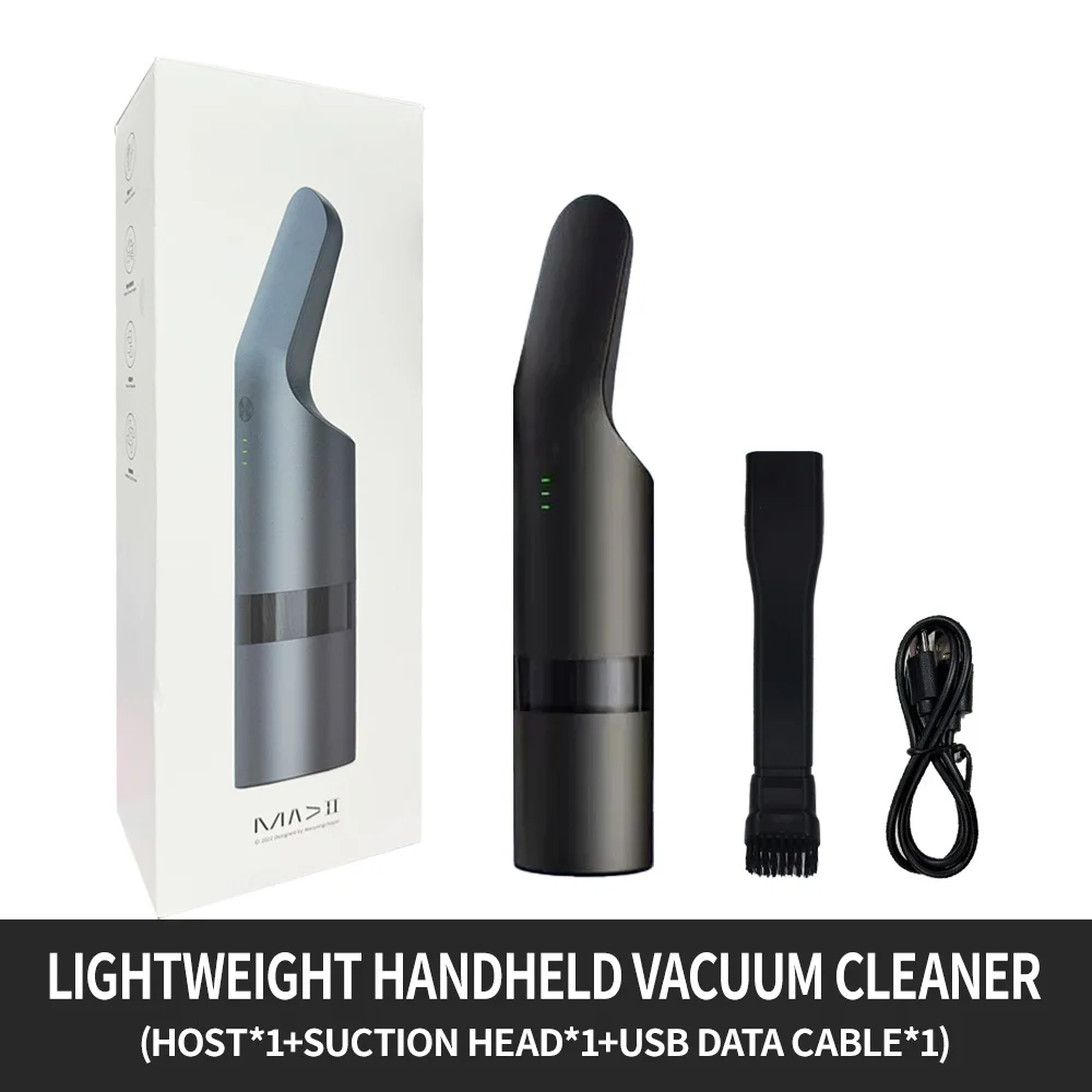 2024 Advanced Portable Wireless Vacuum Cleaner - 2 in 1 High-Power Suction for Home and Auto Cleaning