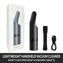 2024 Advanced Portable Wireless Vacuum Cleaner - 2 in 1 High - Power Suction for Home and Auto Cleaning (1set)