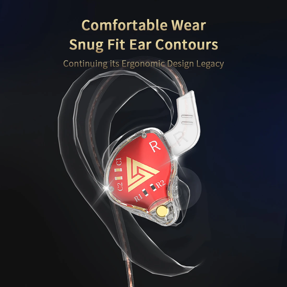 Original QKZ AKX Wired Earphone Dynamic HiFi Stereo Headphones with Mic Sport Running Music Earbuds 3.5mm jack 4