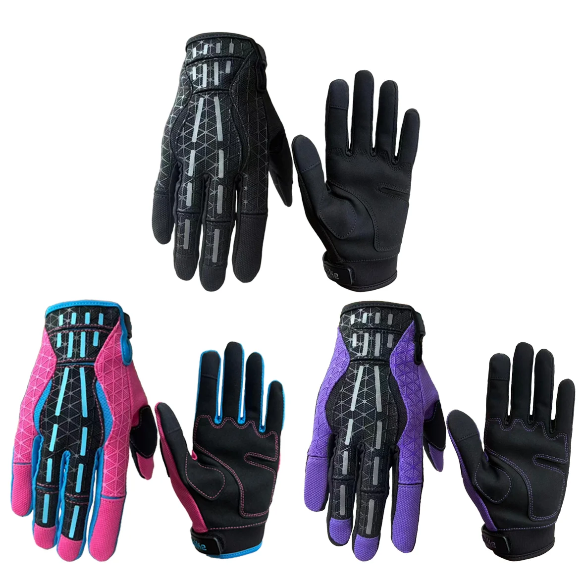 Motorcycle gloves, suitable for riding, racing, off-road and outdoor activities. Suitable for both men and women. Anti-slip.