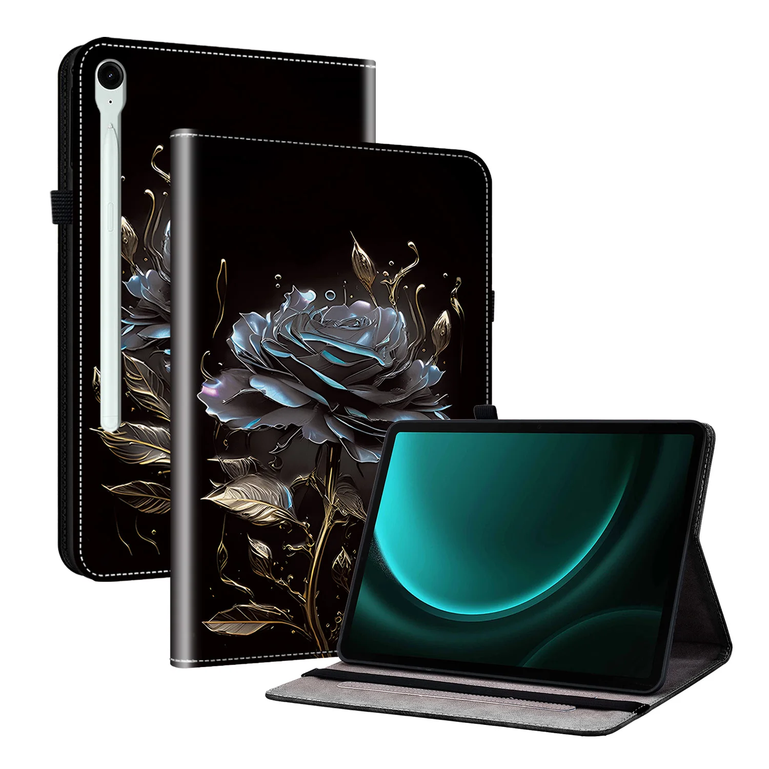 Premium Leather Tablet Cover - Elegant Protection