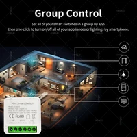 ZigBee 3.0 Smart Mini DIY Switch Automation Module 16A Relay Support 2 Way Control App Remote Control Zigbee Gateway Required - Image 6