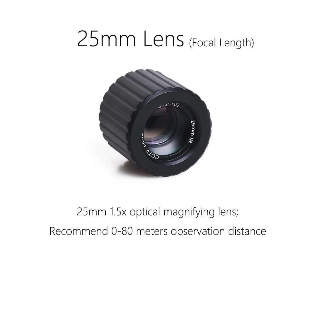 Hunting Camera Lens 16mm 25mm 35mm 50mm for Night Vision Scope M5 NK008